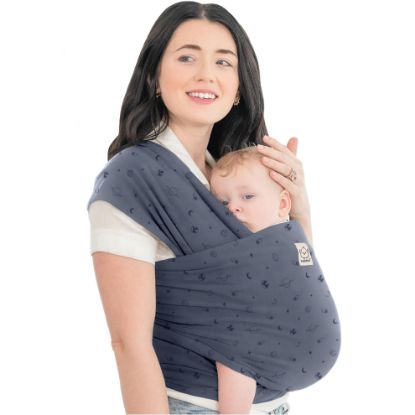 Picture of KeaBabies Baby Wrap Carrier - All in 1 Original Baby Carrier Newborn to Toddler Sling, Easy to Wear, Hands Free Bonding, Lightweight, Breathable Infant Wraps (Planets)