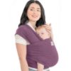 Picture of KeaBabies Baby Wrap Carrier - All in 1 Original Baby Carrier Newborn to Toddler Sling, Easy to Wear, Hands Free Bonding, Lightweight, Breathable Infant Wraps (Dark Mauve)