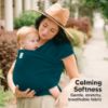 Picture of KeaBabies Baby Wrap Carrier - All in 1 Original Baby Carrier Newborn to Toddler Sling, Easy to Wear, Hands Free Bonding, Lightweight, Breathable Infant Wraps (Peacock Green)