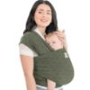 Picture of KeaBabies Baby Wrap Carrier - All in 1 Original Baby Carrier Newborn to Toddler Sling, Easy to Wear, Hands Free Bonding, Lightweight, Breathable Infant Wraps (Forest Berries)