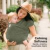 Picture of KeaBabies Baby Wrap Carrier - All in 1 Original Baby Carrier Newborn to Toddler Sling, Easy to Wear, Hands Free Bonding, Lightweight, Breathable Infant Wraps (Forest Berries)