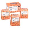 Picture of Pura Size 6 Eco-Friendly Diapers (29+ lbs) Hypoallergenic, Soft Organic Cotton, Sustainable, up to 12 Hours Leak Protection, Allergy UK, Recyclable Paper Packaging, 18 Count (Pack of 3) (54 Diapers)