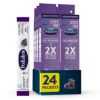 Picture of Pedialyte Fast Hydration Electrolyte Powder Packets, Grape, Hydration Drink, 24 Single-Serving Powder Packets