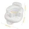 Picture of EKEPE Inflatable Baby Seat for Babies 3 Months & Up, Baby Floor Seats for Sitting Up, Baby Seats for Infants, Blow Up Baby Chair with Built in Air Pump - Cherries