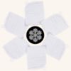 Picture of Baby Washcloths -100% Cotton Muslin Soft Baby Bath Wash Cloths and Absorbent Baby Wipes for Newborns Kids Girls and Boys - 12 Pack, 12x12 Inches - White
