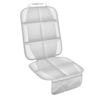 Picture of Meolsaek Car Seat Protector for Child Car Seat, Durable 600D Fabric Waterproof Car Seat Cover with Thick Pad Non-Slip Backing (No Imprints)