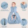 Picture of Yoofoss Fleece Baby Sleep Sack 0-6 Months with Plush Dots, TOG 1.5 Baby Wearable Blanket with 2-Way Zipper, Cotton Toddler Sleep Sack Fleece