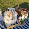 Picture of EKEPE Inflatable Baby Chair with Tray for Babies 3 Months & Up, Blow Up Baby Seat with Built in Air Pump, Sit Me Up Floor Baby Seats for Infants for Sitting Up - Bear Head with Tray