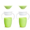 Picture of Munchkin Miracle 360 Cups for Toddlers sippy cups, toddler cups spill proof with Dentist Recommended Spoutless Design, BPA-Free Kids Cups, Easy to Clean, 7oz, 6 Months (Lime 2 Count)