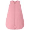 Picture of Unnivoll Baby Sleep Sack 0-6 Months TOG 2.5 Winter Baby Wearable Blanket, 100% Cotton Fabric Newborn Infant Sleeping Sack 2-Way Zipper Quilted Baby Sleep Bag, Warm Soft Bean Paste