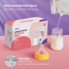 Picture of Nuliie 300 Pcs Breastmilk Storage Bags, 8 OZ Breast Milk Storing Bags, BPA-Free, Milk Storage Bags with Pour Spout for Breastfeeding, Self-Standing Bag, Space Saving Flat Profile