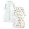 Picture of Hudson Baby Unisex Baby Cotton Wearable Sleeping Bag, Sack, Blanket, Girl Woodland Pals Long Sleeve, 12-18 Months