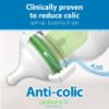 Picture of Dr. Brown's Natural Flow Anti-Colic Options+ Wide-Neck Glass Baby Bottles 5 oz/150 mL, with Level 1 Slow Flow Nipple, 3 Pack, 0m+