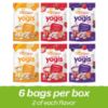 Picture of Happy Baby Organics Yogis Freeze-Dried Yogurt & Fruit Snacks, Variety Pack, 1 Ounce (Pack of 6)
