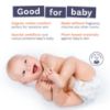 Picture of Pura Hypoallergenic Diapers, Size 1 (4-11lbs), Newborn, Totally Chlorine Free, Wetness Indicator, Suitable for Sensitive Skin, Soft Organic Cotton Comfort, Overnight, 3 Packs of 32 (96 Baby Diapers)