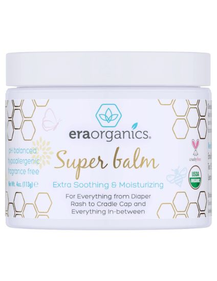 Picture of Era Organics Healing Ointment for Babies - USDA Certified Organic Natural Gentle Moisturizer for Sensitive Skin Prone To Baby Eczema, Cradle Cap (Infant Seborrheic Dermatitis), Rashes & Hives (4 oz.)