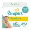 Picture of pampers sensitive baby wipes 392 ct OLD