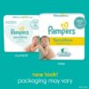 Picture of pampers sensitive baby wipes 392 ct OLD