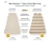 Picture of Burt's Bees Baby Beekeeper Infant Wearable Blanket, 100% Organic Cotton Unisex, Girl, Boy Swaddle Transition Sack - Light Weight 0.5 TOG or Medium Weight 1.5 TOG - Newborn Essentials Sleep Clothes