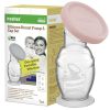 Picture of haakaa Silicone Breast Pump & Silicone Cap (Blush) 5oz/150ml, Gen.2