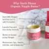 Picture of Earth Mama Organic Nipple Butter™ | Nipple Cream Safe for Breastfeeding | Postpartum Essentials for Nursing | Non Lanolin Nipple Cream, 2 fl oz (2-Pk)