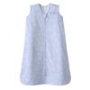 Picture of HALO SleepSack, 100% Cotton Wearable Blanket, Swaddle Transition Sleeping Bag, TOG 0.5, Woodland Etch Blue, Large, 12-18 Months
