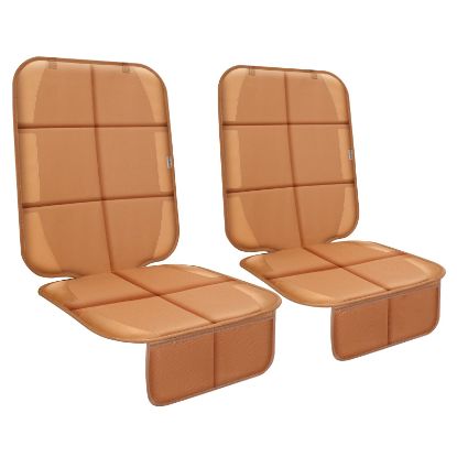 Picture of Meolsaek Car Seat Protector for Child Car Seat, Durable 600D Fabric Waterproof Car Seat Cover with Thick Pad Non-Slip Backing (No Imprints)