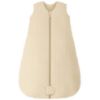 Picture of Unnivoll Baby Sleep Sack 12-18 Months TOG 2.5 Winter Baby Wearable Blanket, 100% Cotton Fabric Toddler Sleeping Sack 2-Way Zipper Quilted Baby Sleep Bag, Warm Soft Apricot