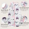 Picture of Cute Castle Baby Sleep Sack 12-18 Months - Lightweight 100% Cotton 2-Way Zipper TOG 0.5 Infant Wearable Blanket, Newborn Essentials Toddler Sleep Clothes (3 Pack Pink)