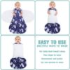 Picture of BSTOPPT Newborn Sleep Sack Baby Swaddle,3-Way Adjustable Wearable Blanket,100% Rayon Cotton Swaddling Sleeping Bag，TOG 0.5 (Fox & Dinosaurs, 0-3 Months)