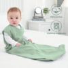 Picture of Yoofoss Baby Sleep Sack 0-6 Months Wearable Blanket for Babies 100% Cotton 2-Way Zipper TOG 0.5 Toddler Sleeping Sack 3 Pack, Sleep Sacks