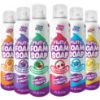Picture of Tub Works® Fluffy Foam Soap, Variety 6 Pack | Shape, Mold & Create Bath Art with Soft Bath Foam for Kids | Gentle, Cleansing Kids Bath Soap | Easy-to-Use Spray Nozzles | Fruity, Fun Bath Colors