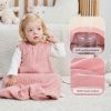 Picture of Yoofoss Muslin Baby Sleep Sack 12-18 Months 100% Cotton 0.5 Tog Baby Wearable Blanket 2 Pack Lightweight and Breathable Sleeping Sacks 2-Way Zipper