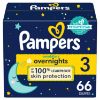 Picture of Pampers Overnight Diapers - Swaddlers Overnights - Size 3, 66 Count, Disposable Baby Diaper, Night Time Leak and Skin Protection