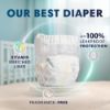 Picture of Pampers Baby Diapers - Pure Protection - Size 1, 82 Count, for up to 100% Leakproof, Premium Plant-based Skin Protection