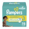 Picture of Pampers Baby Diapers - Swaddlers - Size 3, 78 Count, Ultra Absorbent Disposable Infant Diaper