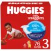 Picture of Huggies Size 3 Diapers, Little Snugglers Baby Diapers, Size 3 (16-28 lbs), 76 Count, Packaging May Vary