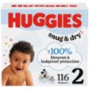 Picture of Huggies Size 2 Diapers, Snug & Dry Baby Diapers, Size 2 (12-18 lbs), 116 Count, Packaging May Vary