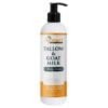 Picture of Grass Fed Beef Tallow & Goat Milk Body Lotion for Sensitive Skin, Organic Tallow Lotion - Soothes Dry Patches, Goat Milk Moisturizer - Handmade Tallow Body Lotion (UNSCENTED, 8 Oz)