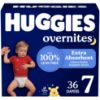 Picture of Huggies Overnites Size 7 Overnight Diapers (41+ lbs), 36 Ct, Packaging May Vary