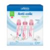 Picture of Dr. Brown's Natural Flow Anti-Colic Options+Narrow 8oz/250mL Baby Bottle + Lovey Gift Set with Level 1 Slow Flow Nipples, Pink