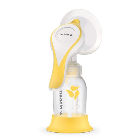 Picture of Medela Manual breast pump with Flex Shields Harmony Single Hand for More Comfort and Expressing More Milk