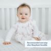 Picture of HALO SleepSack, 100% Cotton Wearable Blanket, Swaddle Transition Sleeping Bag, TOG 0.5, Wildflower Blush, Medium, 6-12 Months