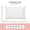 Picture of Little Sleepy Head Youth Pillow with Pillowcase 16x22, Soft Jumbo Toddler Pillow, Kids Pillow & Hypoallergenic Pillow Case - Best Kids Pillows for Sleeping, Perfect Kids Travel Pillow (Daisies)