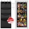 Picture of Honeyera (Patented) Original Over Door Organizer for Stuffed Animals, Stuffies, Baby Accessories, Toy Plush Storage, Breathable Hanging Pockets, Big Girls Toddler Large Bag