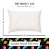 Picture of Youth Pillow with Pillowcase 16x22, Soft Jumbo Toddler Pillow, Kids Pillow & Hypoallergenic Pillow Case - Best Kids Pillows for Sleeping, Perfect Kids Travel Pillow (Space 'N Rockets)