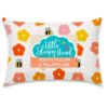 Picture of Little Sleepy Head Youth Pillow with Pillowcase 16x22, Soft Jumbo Toddler Pillow, Kids Pillow & Hypoallergenic Pillow Case - Best Kids Pillows for Sleeping, Perfect Kids Travel Pillow (Bee Happy)