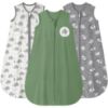 Picture of Yoofoss Baby Sleep Sack 12-18 Months Baby Wearable Blanket 100% Cotton 2-Way Zipper Toddler Sleeping Sack，Lightweight Sleep Sacks for Babies