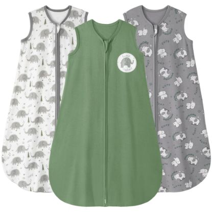 Picture of Yoofoss Baby Sleep Sack 12-18 Months Baby Wearable Blanket 100% Cotton 2-Way Zipper Toddler Sleeping Sack，Lightweight Sleep Sacks for Babies