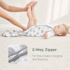Picture of Yoofoss Baby Sleep Sack 12-18 Months Baby Wearable Blanket 100% Cotton 2-Way Zipper Toddler Sleeping Sack，Lightweight Sleep Sacks for Babies